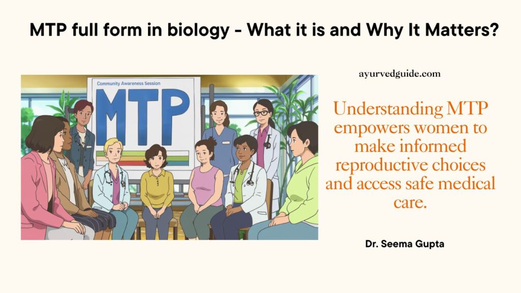 MTP full form in biology