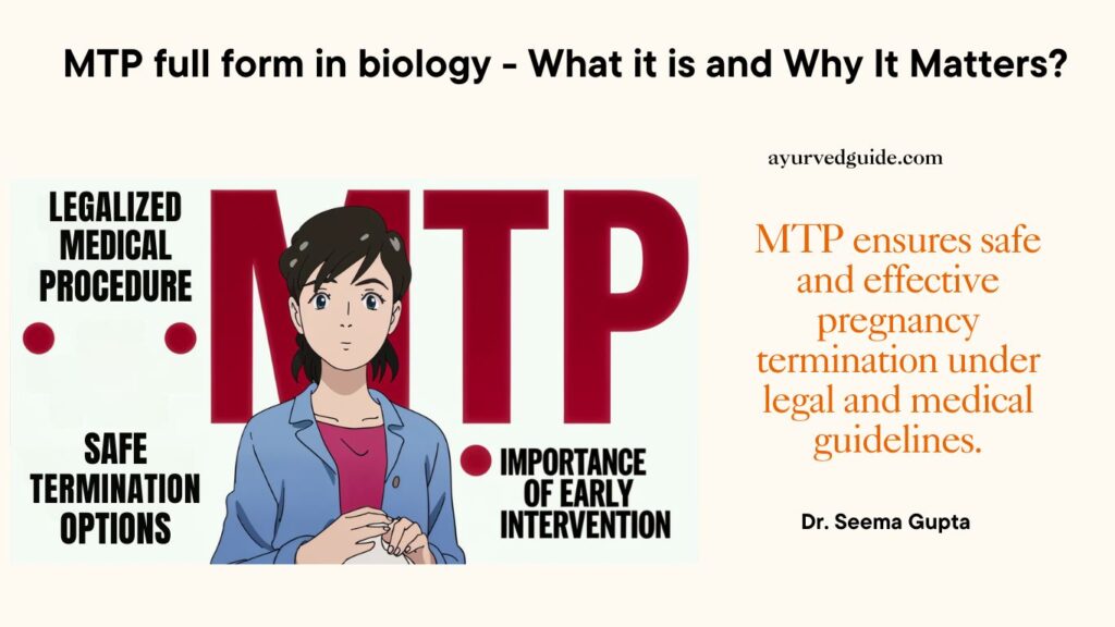 MTP full form in biology