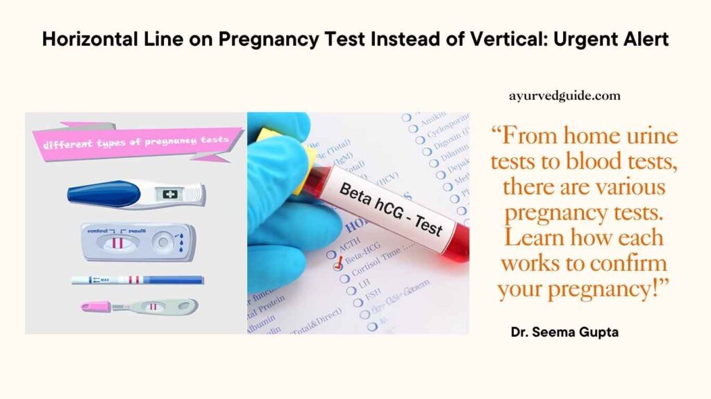 Types of pregnancy tests