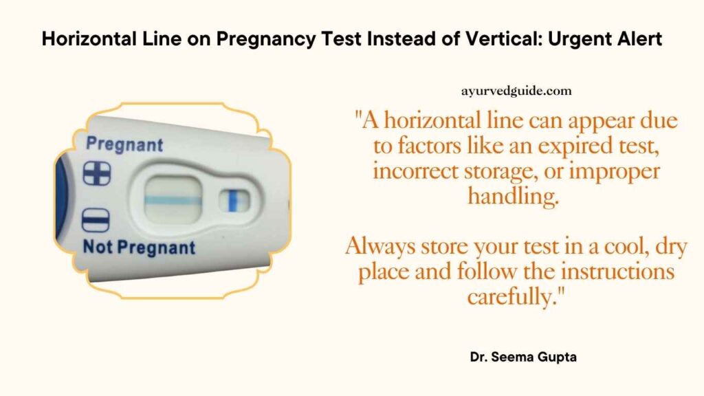 Horizontal Line on Pregnancy Test Instead of Vertical (1)