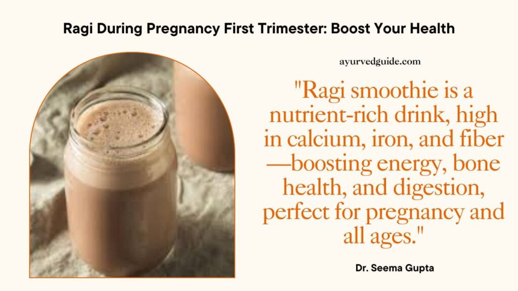 Ragi smoothie