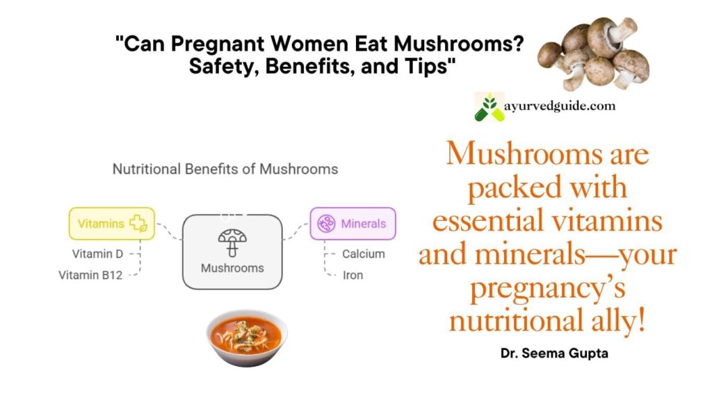 can pregnant woman eat mushroom
