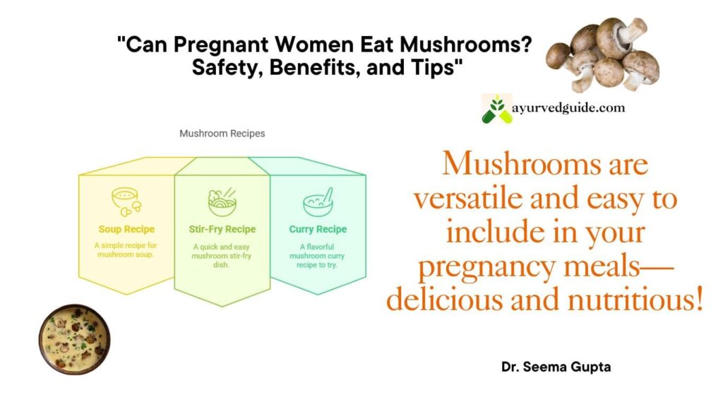 can i eat mushroom while pregnant
