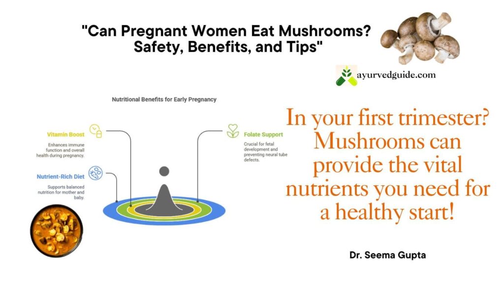 mushroom during pregnancy first trimester
