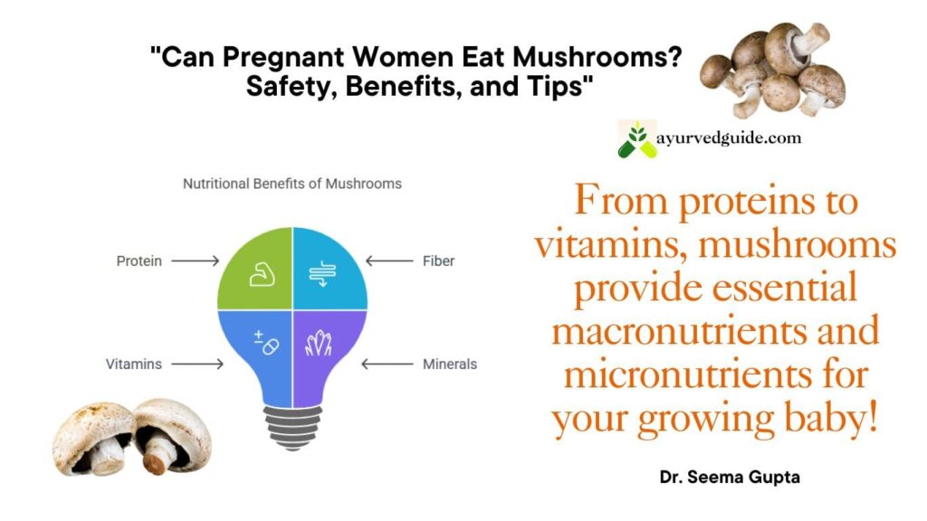 can you eat mushrooms while pregnant
