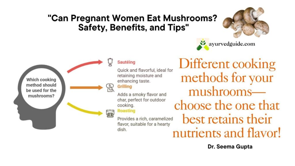 can you eat mushroom while pregnant
