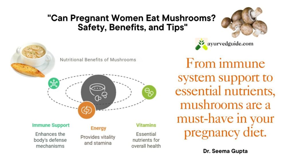 can pregnant woman eat mushroom
