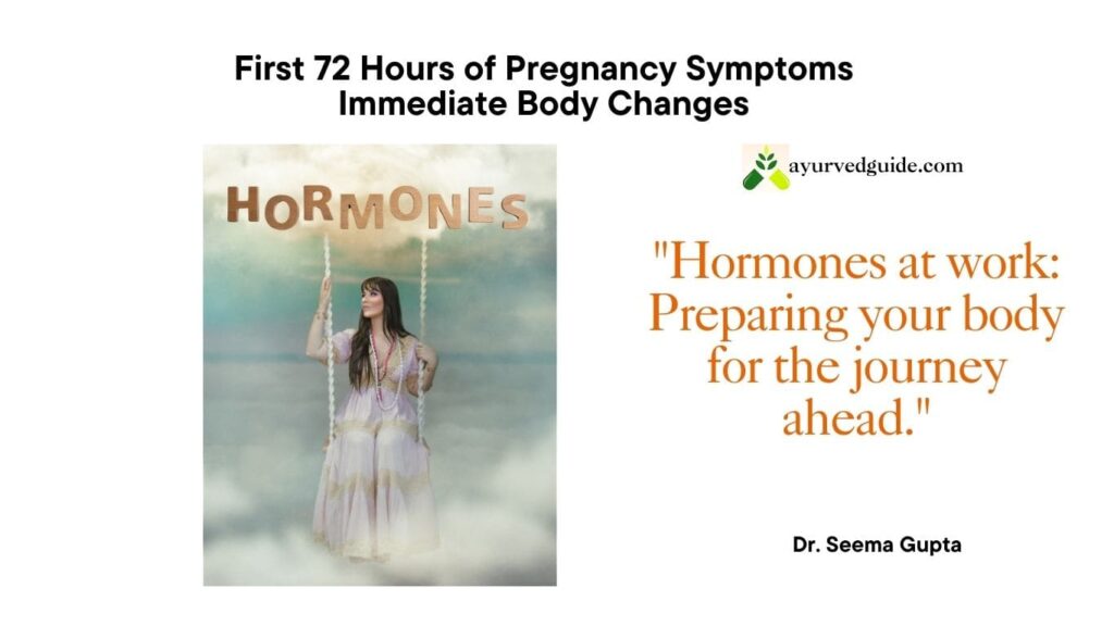 48 Hours After Conception Symptoms
