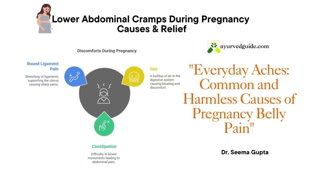 common causes of low belly pain when pregnant