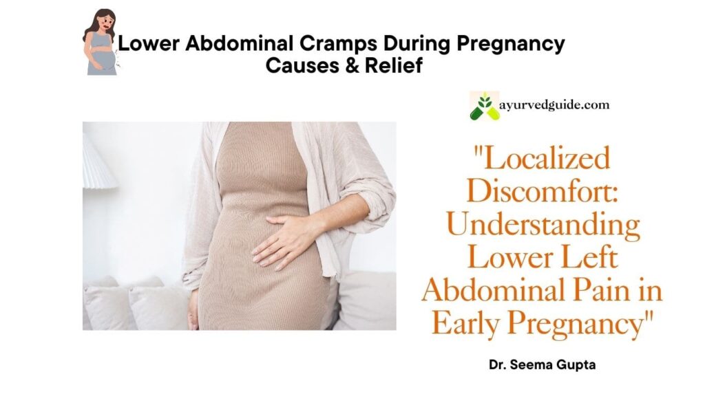 Lower Left Abdominal Pain Pregnancy First Trimester