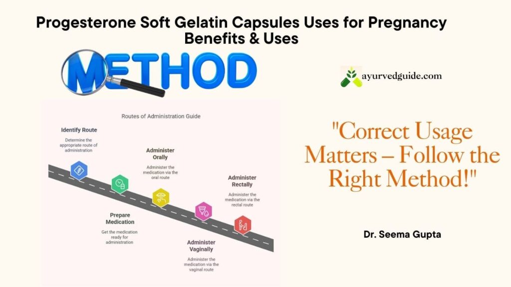 progesterone soft gelatin capsules how to use
