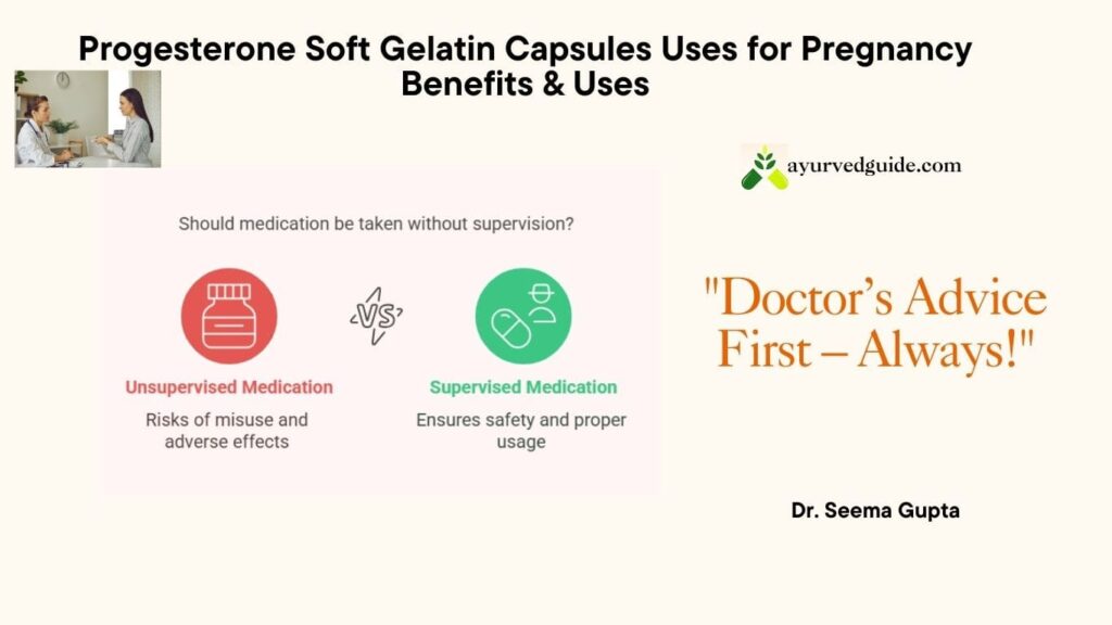 progesterone soft gelatin capsules how to use