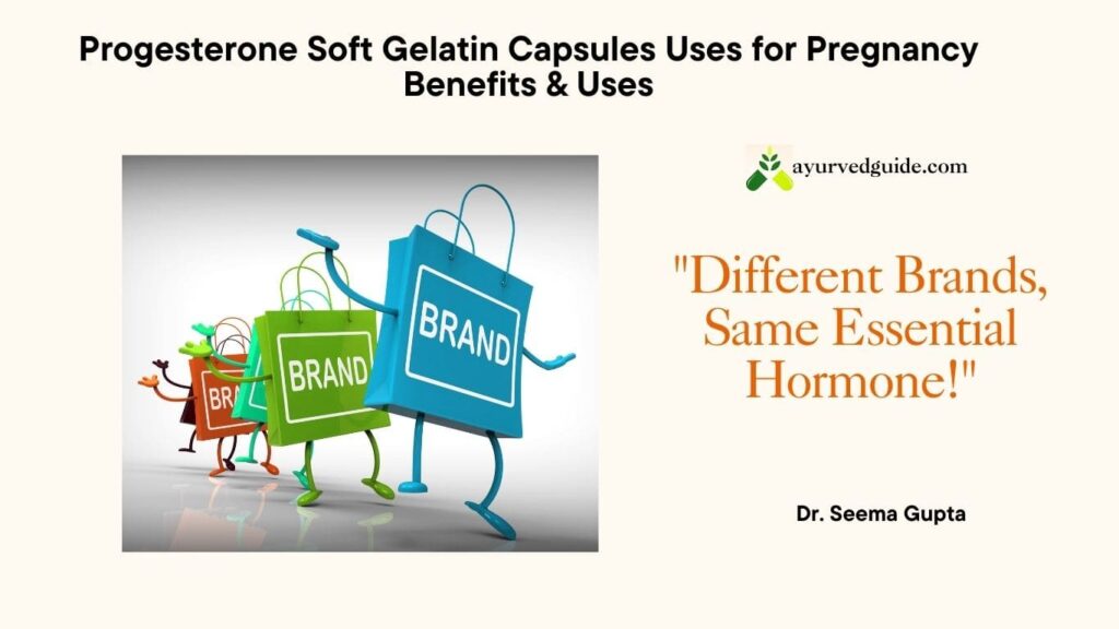 Progesterone Soft Gelatin Capsules Uses for Pregnancy