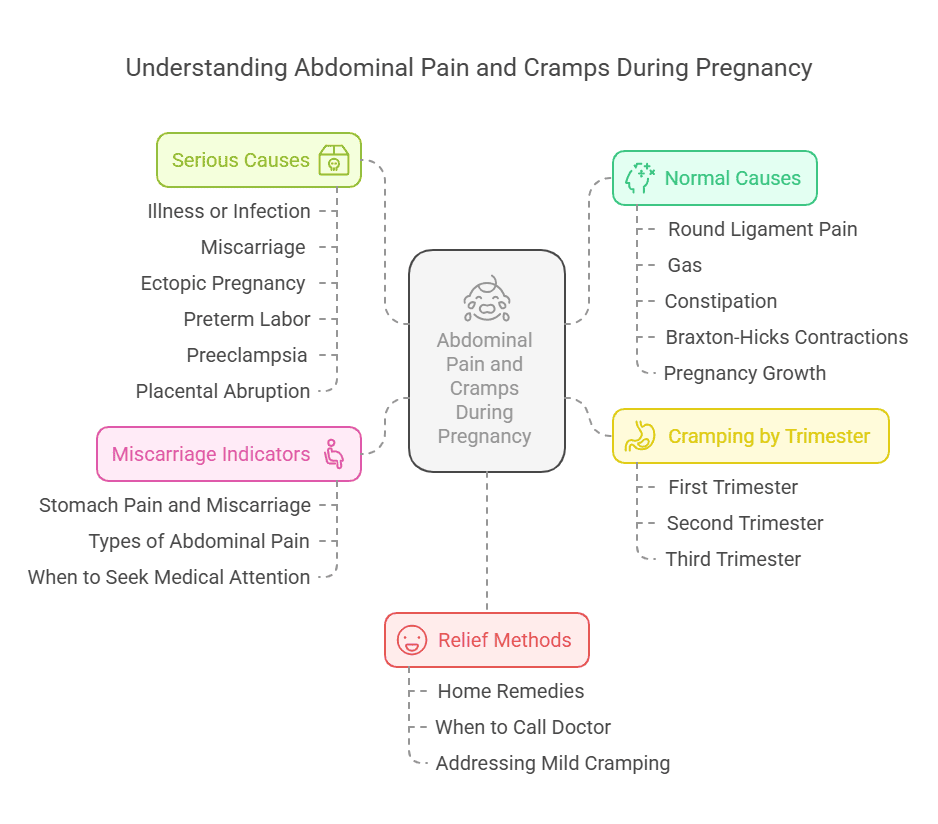 Lower Abdominal Cramps During Pregnancy 
