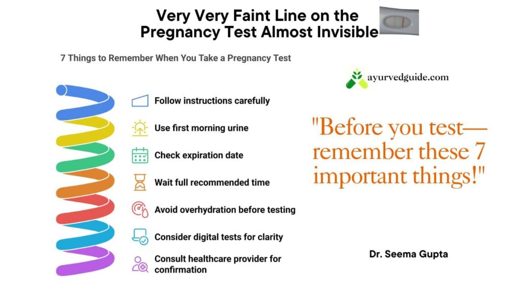 7 things to remember when you take a pregnancy test