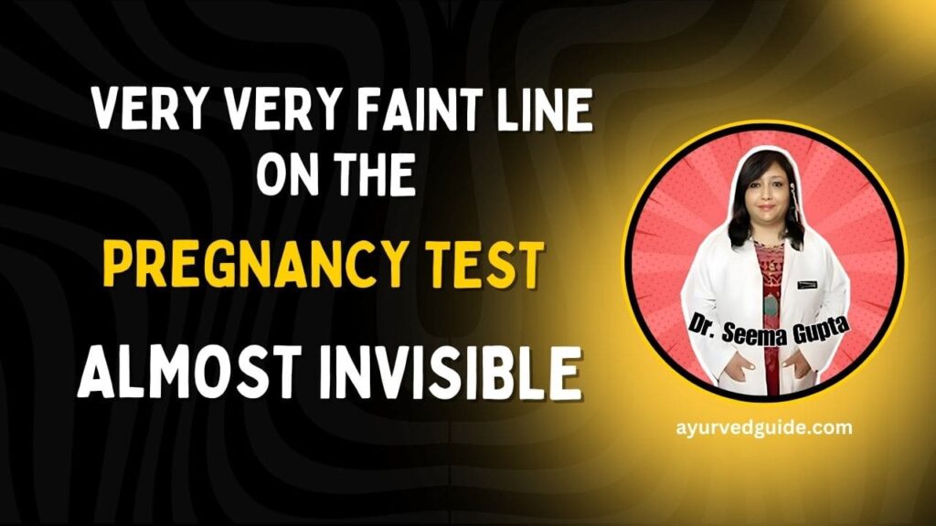 Very Very Faint Line on the Pregnancy Test Almost Invisible (24)