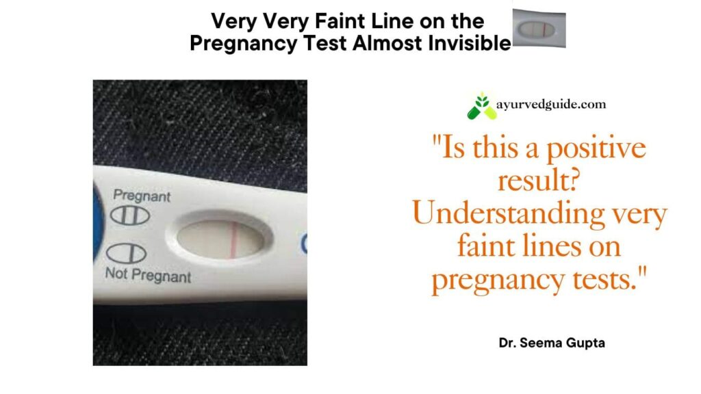 Very Very Faint Line on the Pregnancy Test Almost Invisible (24)