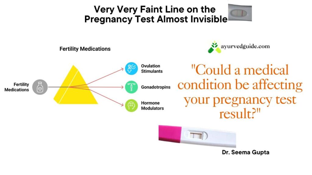 extremely faint line on pregnancy test