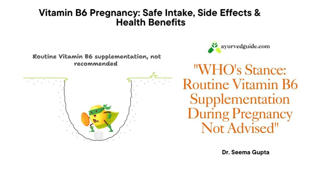 vitamin b6 pregnancy dose