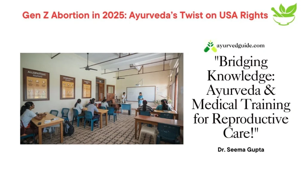 Training and Certification for Ayurvedic Abortion Providers