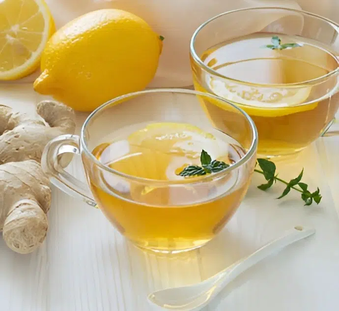 Ginger-Lemon Herbal Infusion