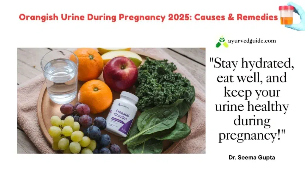 Managing and Preventing Orangish Urine During Pregnancy
