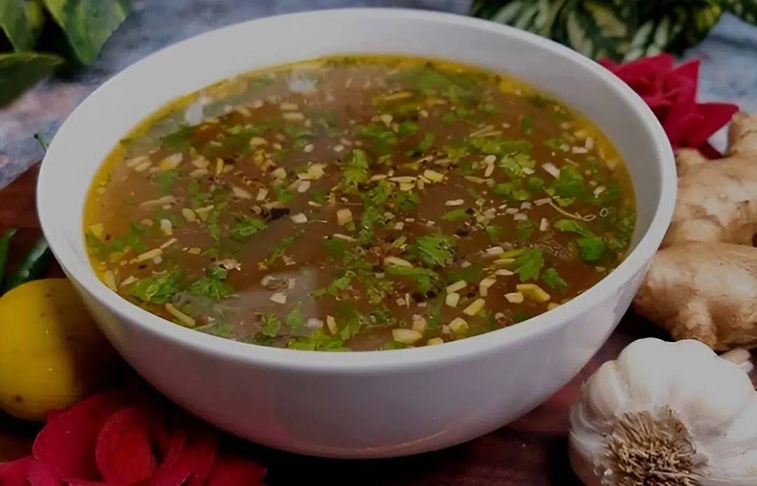 Soothing Ayurvedic Garlic Soup
