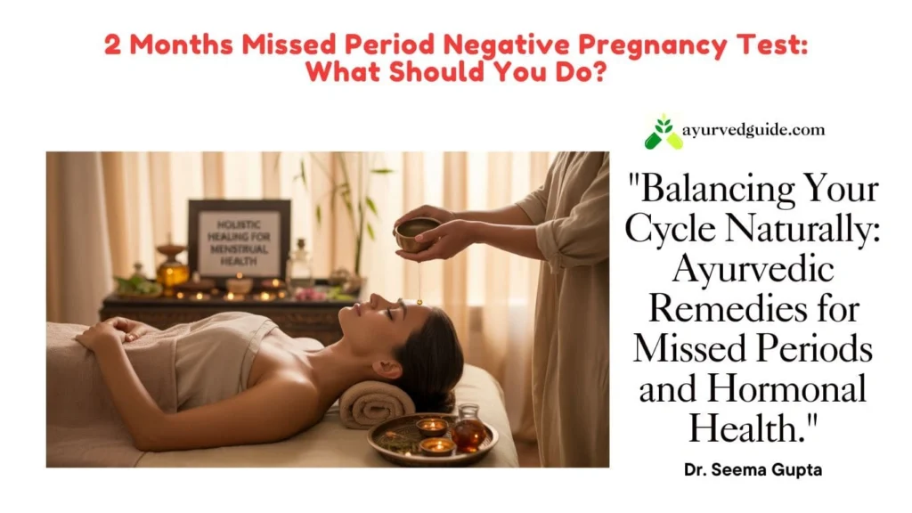 Ayurvedic Management Approach