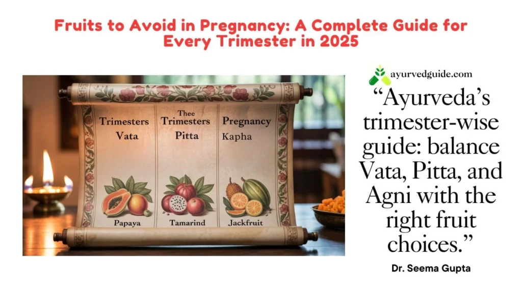 Fruits to Avoid in Pregnancy -Ayurveda Perspective