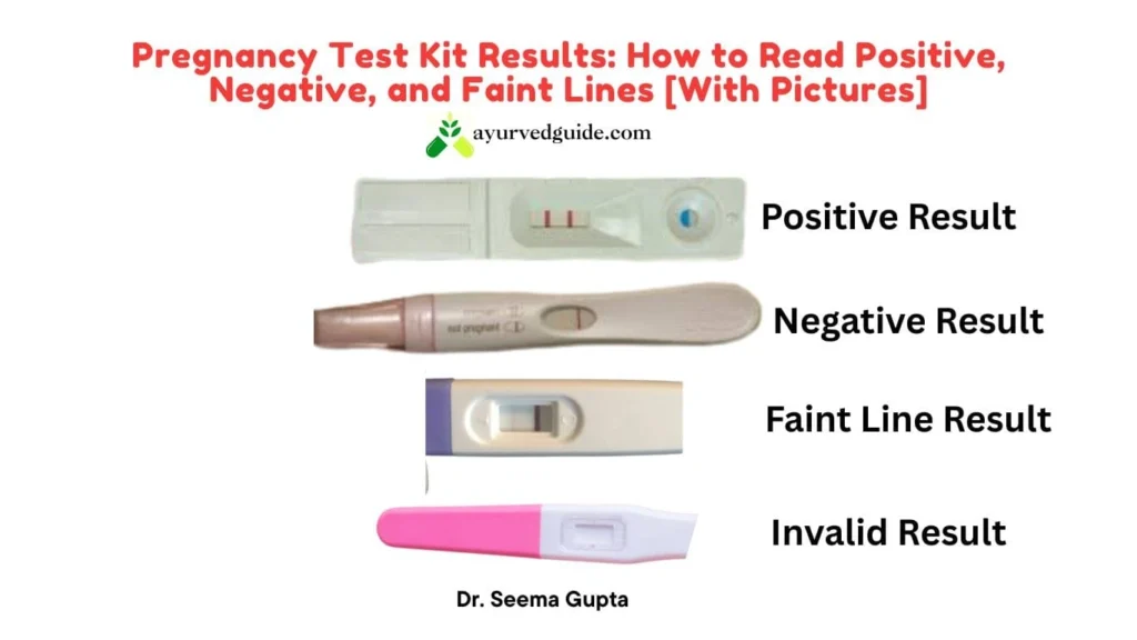 Pregnancy Test Kit Results Pictures