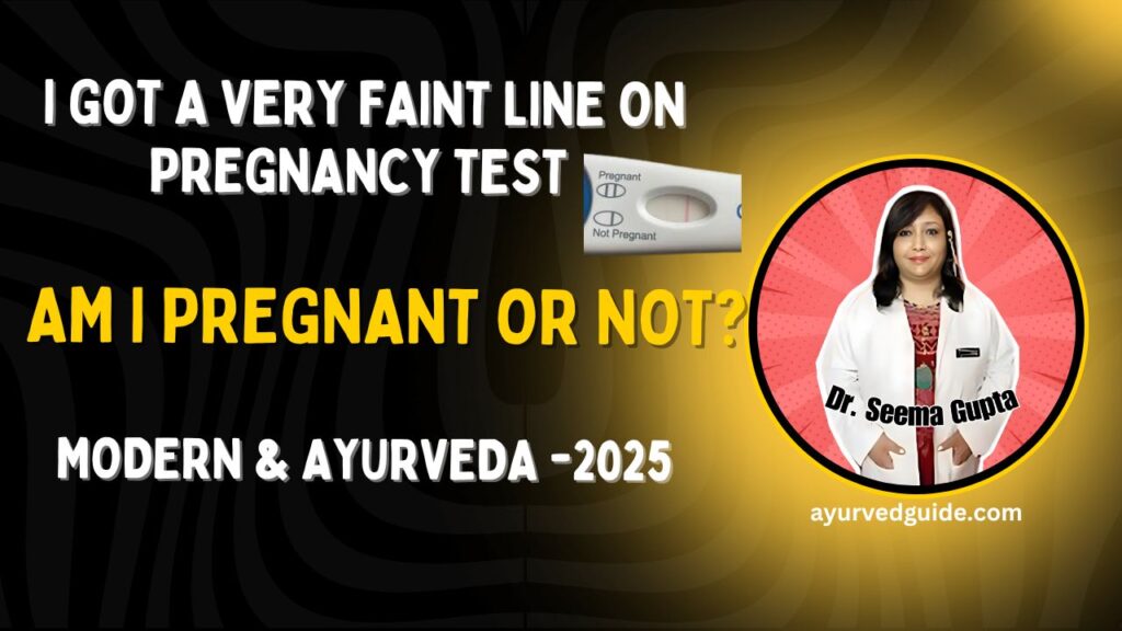 I Got a Very Faint Line on Pregnancy Test