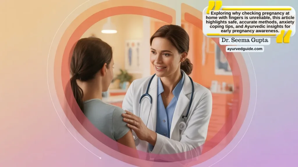 How to Check Pregnancy at Home with Fingers