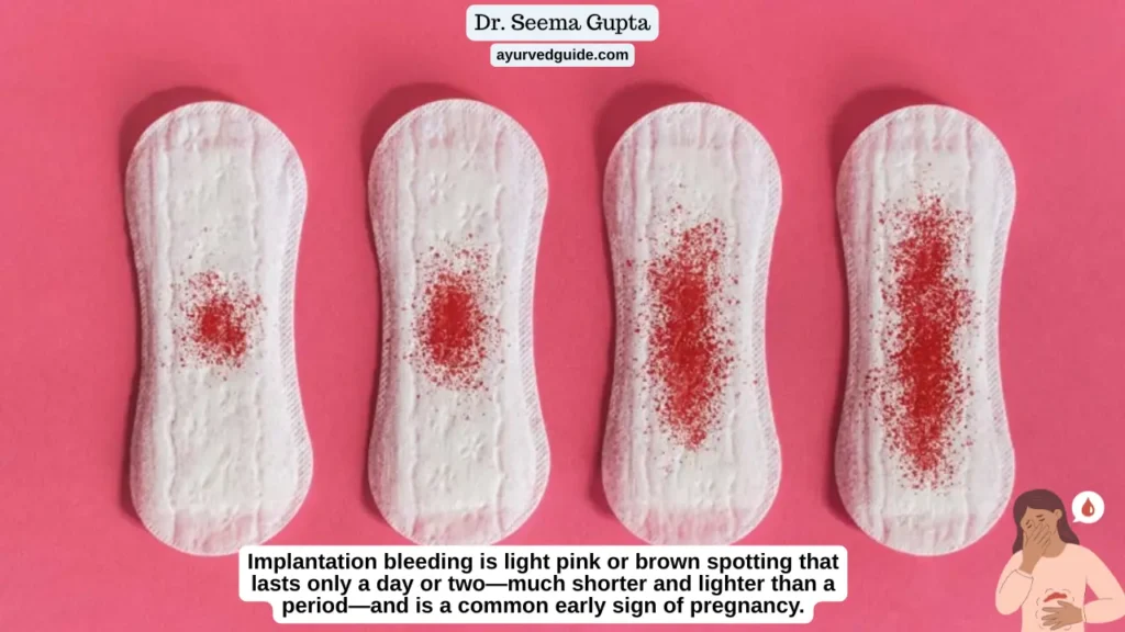 Symptoms of Implantation Bleeding
