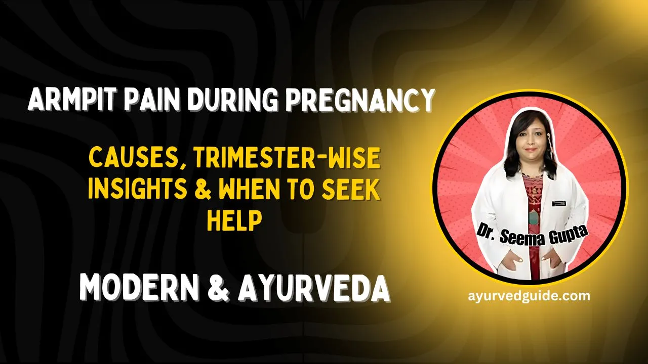 Armpit Pain During Pregnancy: Causes, Trimester-Wise Insights & When to Seek Help