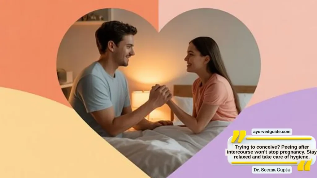 Can We Pee After Intercourse When Trying to Conceive 