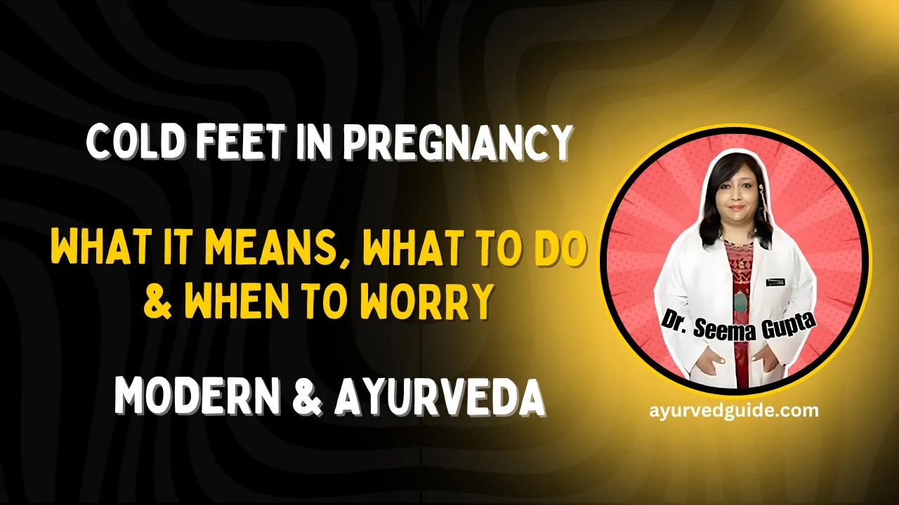 Cold Feet in Pregnancy: What It Means, What to Do & When to Worry